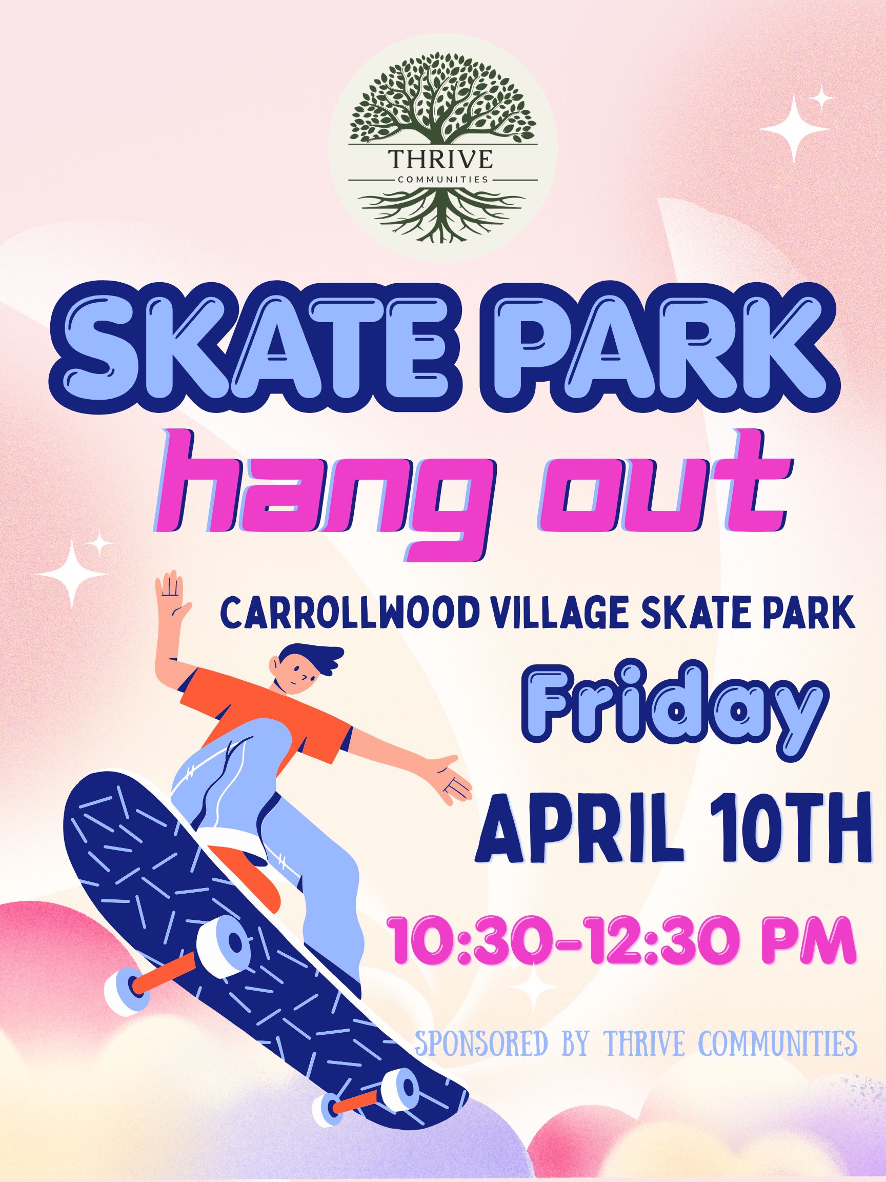 Skate Park With Thrive Communities